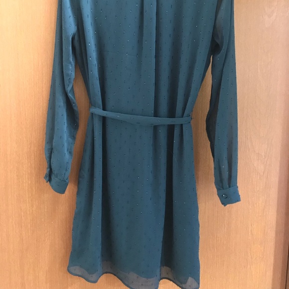 Banana Republic Emerald shirt dress - Picture 2 of 5